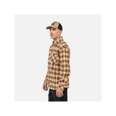 4. Koszula męska ROSSIGNOL RANCH PLAID SHIRT szara