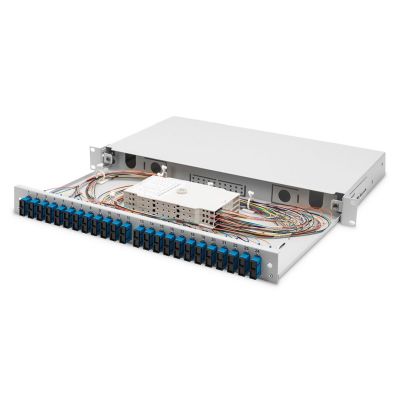 8. Digitus Panel światłowodowy, z wyposażeniem, SC, OS2