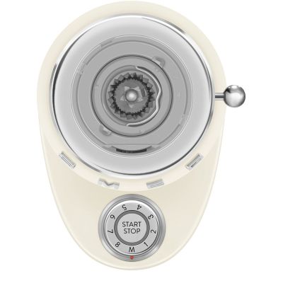 20. Smeg CGF03CREU młynek do kawy 150 W Kremowy