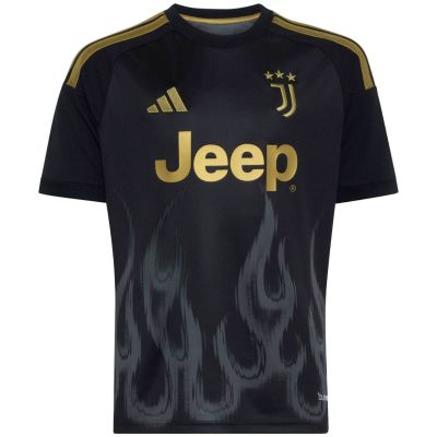 Koszulka dla dzieci adidas Juventus 26/27 Third Jersey czarna KB8844