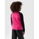 5. Longsleeve regular gładki dziewczęcy 4F Junior 4FJWAW24TLONF291-55S
