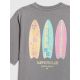 7. T-shirt loose z nadrukiem dziewczęcy 4F 4FJRSS26TTSHF3980-25S