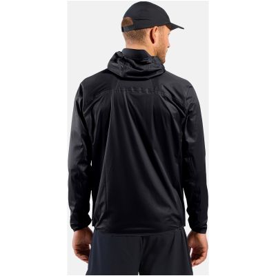 3. Kurtka wodoodporna męska ODLO Zeroweght Dual Dry PK Waterproof Jacket czarna