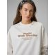 5. Bluza dresowa oversize bez kaptura damska 4F 4FRSS26TSWSF2993-11S