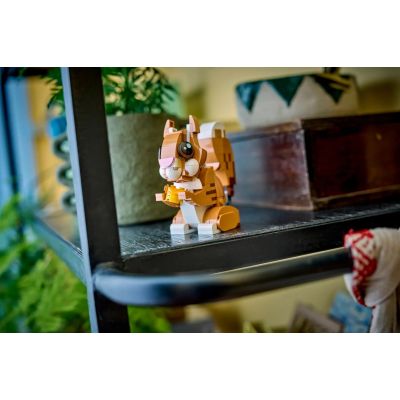 9. LEGO Creator 31382 Zabawny szczeniak