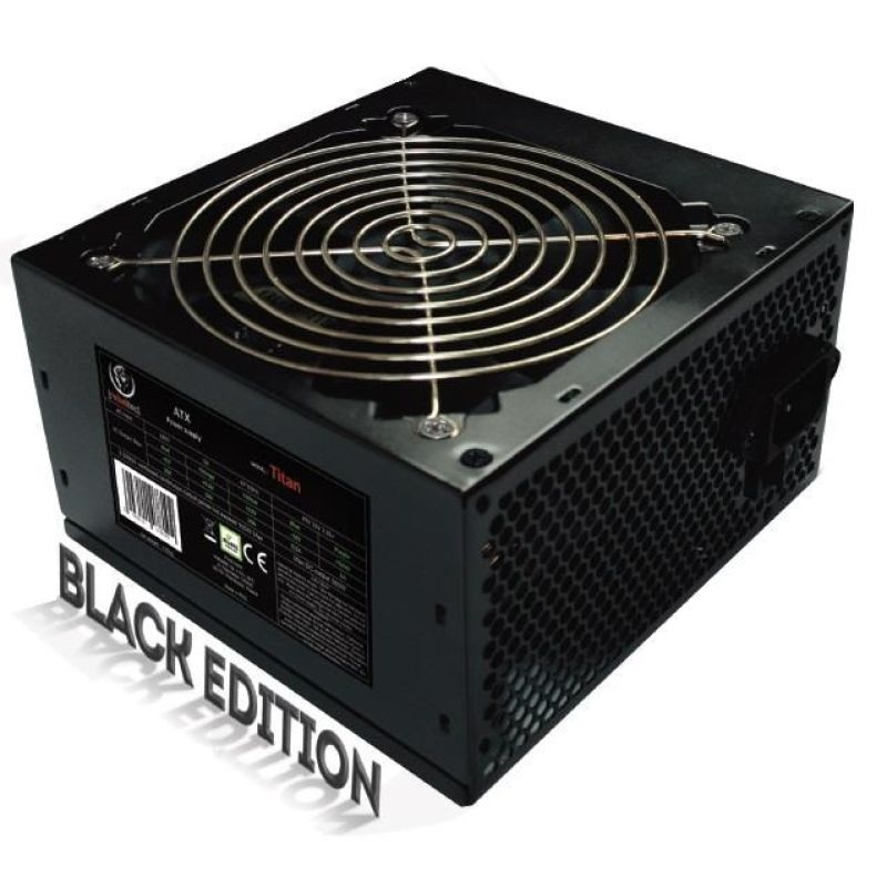 Zasilacz Rebeltec Titan 700W, 120mm silent +kab(2xMolex,4xSATA,2xCPU,1+1xPCIE,1xpinATX)