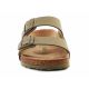 7. Klapki Birkenstock Rivet Logo Vegan Canvas Faded M 1023958
