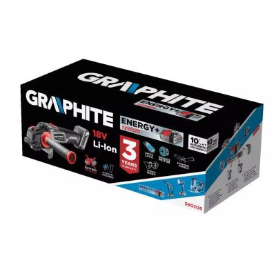 8. Graphite 58G026 szlifierka kątowa 1,61 kg