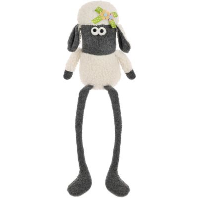 14. OWIECZKA SIEDZĄCA 18CM DEKORACJA WIOSENNA