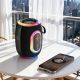 3. Głośnik bezprzewodowy Dudao Y22 podświetlany RGB Bluetooth 5.3 - czarny