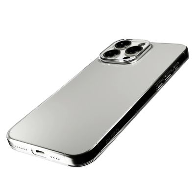 7. Etui silikonowe Puro 03 Nude do iPhone 16 Pro Max - przezroczyste