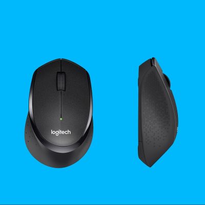 5. Mysz Logitech B330 Silent Plus 910-004913 (optyczna; 1000 DPI; kolor czarny)