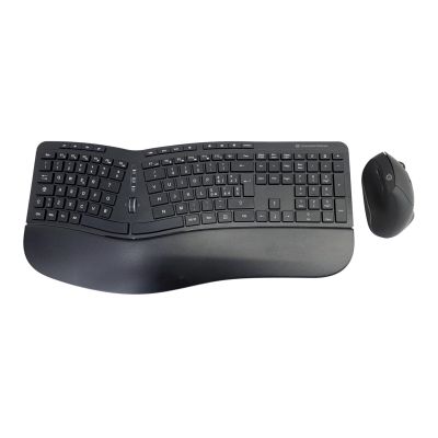 6. CONCEPTRONIC Klawiatura+Mysz Bezprzewodowa ERGO Layout IT