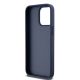 10. Etui DKNY Leather Mono Stripe & Metal Logo na iPhone 15 Pro Max - niebieskie