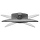 4. Equip 650126 uchwyt / stojak do monitorów 81,3 cm (32") Biurko Czarny