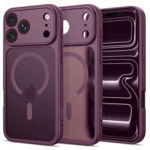 Etui Tech-Protect BasicMag MagSafe na iPhone 17 Pro Max / 18 Pro Max - burgundowe matowe