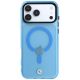 3. Etui BMW Sign Frosted IML & Metal Logo MagSafe na iPhone 18 Pro Max / 17 Pro Max - niebieskie