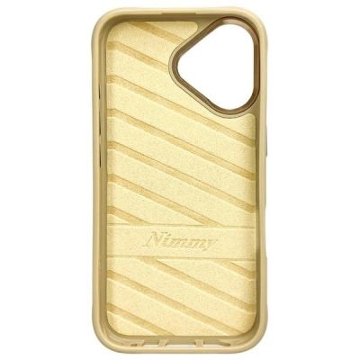 6. Etui Nimmy Cool&Cute 2.0 Cat na iPhone 16 - zielone