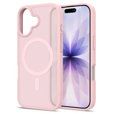 2. Etui Tech-Protect BasicMag MagSafe na iPhone 17 - różowe matowe