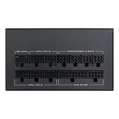 3. Lian Li SX0850P moduł zasilaczy 850 W 20+4 pin ATX ATX Czarny