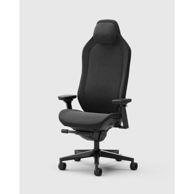 5. Fractal Design Refine 2 Fabric Dark Fotel dla gracza Wyściełane siedzisko tapicerowane Czarny