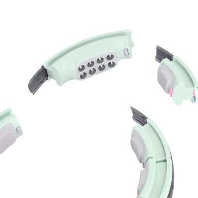 16. Hula Hop HMS HHM13 z magnesami, obciążeniem i licznikiem zielony