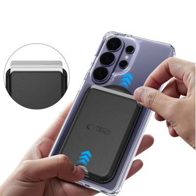 4. Portfel magnetyczny Tech-Protect CH02 MagWallet MagSafe na telefon - czarny