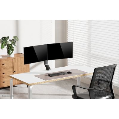 6. Neomounts FPMA-D860DBLACK uchwyt / stojak do monitorów 68,6 cm (27") Biurko Czarny