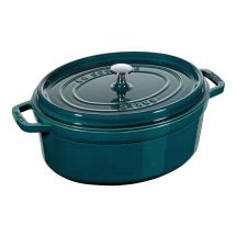 Garnek żeliwny owalny STAUB 40510-598-0 - morski 5.5 ltr