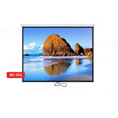 2. Ekran Maclean MC-594 (sufitowy, ścienny; rozwijane ręcznie; 200 x 150 cm; 4:3; 100,0")