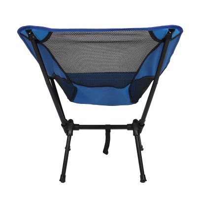 3. FOTEL TURYSTYCZNO PLAŻOWY 58x52x64CM NIEBIESKI