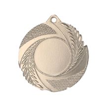 Medal srebrny ogólny z miejscem na emblemat 25 mm - medal stalowy