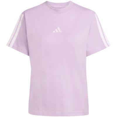 2. Koszulka damska adidas Essentials 3-Stripes Cotton jasnofioletowa JV7362