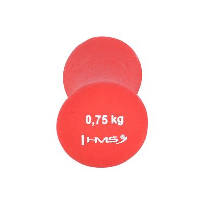 19. Ciężarek żeliwny pokryty neoprenem 0,75kg 17025