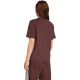 3. Koszulka damska adidas Essentials 3-Stripes Cotton brązowa JX7621