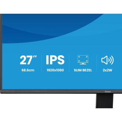 29. iiyama ProLite X2791HS-B1 monitor komputerowy 68,6 cm (27") 1920 x 1080 px Full HD LED Czarny
