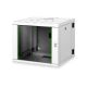 2. Digitus Szafa sieciowa wisząca Unique 19" 9U rack 600x600, drzwi szyba, szary, dzielona, złożona, 100kg