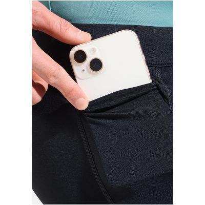 Legginsy krótkie do biegania męskie Odlo ESSENTIAL czarny
