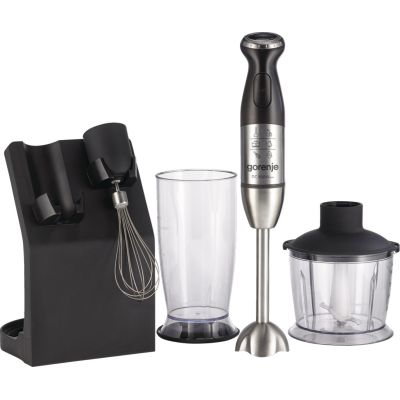 2. Gorenje HBC807QB 0,5 l Mikser ręczny 800 W Czarny, Stal nierdzewna