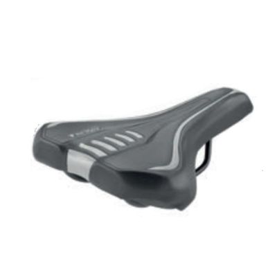 Siodełko ALTHEA czarno srebrne