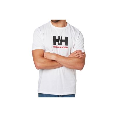 3. Helly Hansen Logo T-shirt 33979-001 białe M