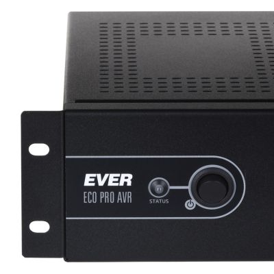 3. Zasilacz UPS EVER ECO Pro 700 AVR CDS 19" 2U (Rack; 700VA) (W/EAVRRM-000K70/00)