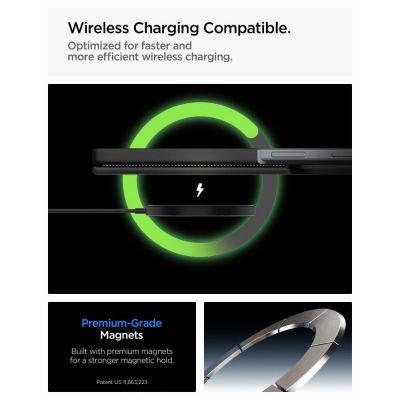 15. Etui Spigen Optik Armor Pro MagSafe na Samsung Galaxy Z Fold 8 Ultra - czarne
