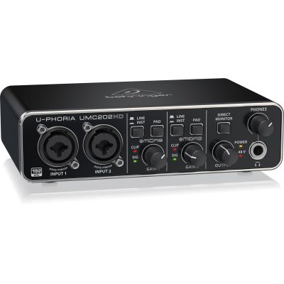 3. Behringer UMC202HD - Interfejs audio USB
