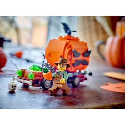 8. LEGO Inne 40822 - Dyniowy pickup
