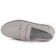 3. Skórzane mokasyny damskie szare Vinceza 93221
