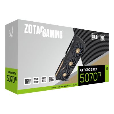 20. Karta graficzna ZOTAC GAMING GeForce RTX 5070 Ti SOLID SFF 16GB