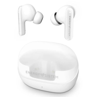 2. Słuchawki bezprzewodowe Energy Sistem True Wireless Earphones Serenity ANC z mikrofonem Bluetooth białe