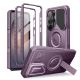 Etui Tech-Protect Kevlar MagSafe 2-Set na Samsung Galaxy S26 Ultra - czarne