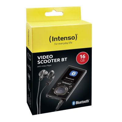 4. Intenso Video Scooter BT Odtwarzacz MP3 16 GB Czarny